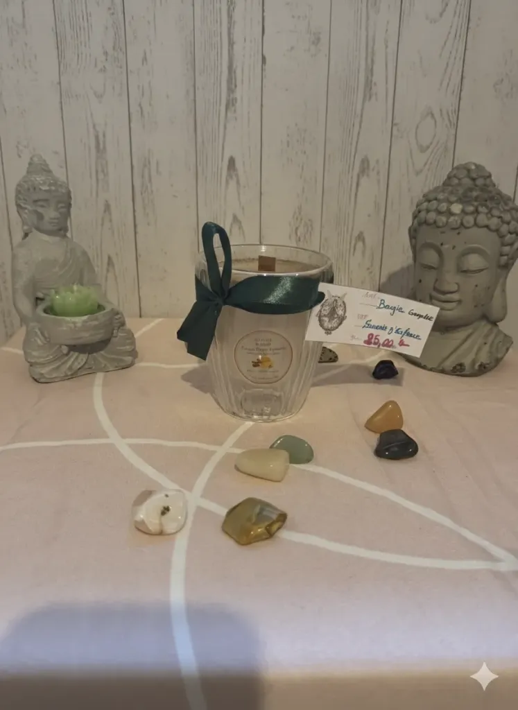 [Souvenir d'Enfance] Bougie Parfum orange douce-cannelle